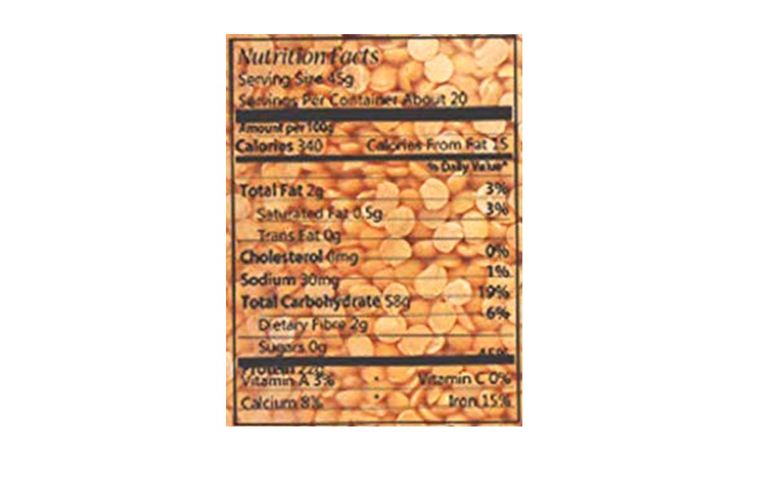 Bytewise Organic Toor Dal (Pegion Pea Split Dehusked)   Pack  500 grams